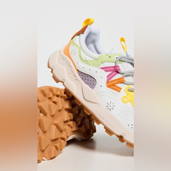 NWT Flower Mountain YAMANO 3 WOMAN KAISO - Eco-suede technical fabric Sneaker - Picture 5 of 14